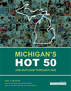 Michigan's Hot 50 Jobs Brochure Cover